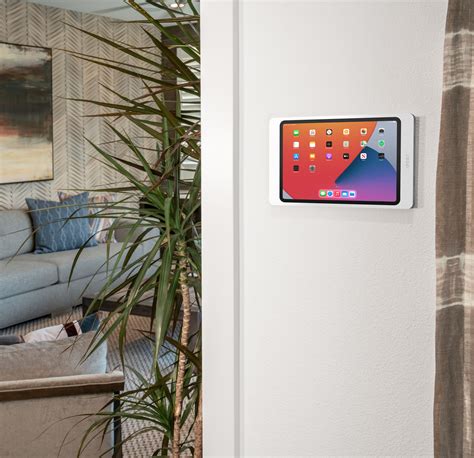 metal ipad enclosure|ipad wall mount with power.